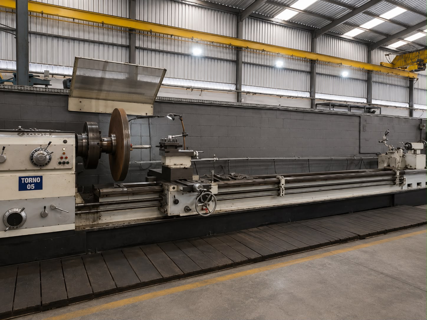 Torno Horizontal Médio (1.500 até 3.000mm de comprimento de barramento)