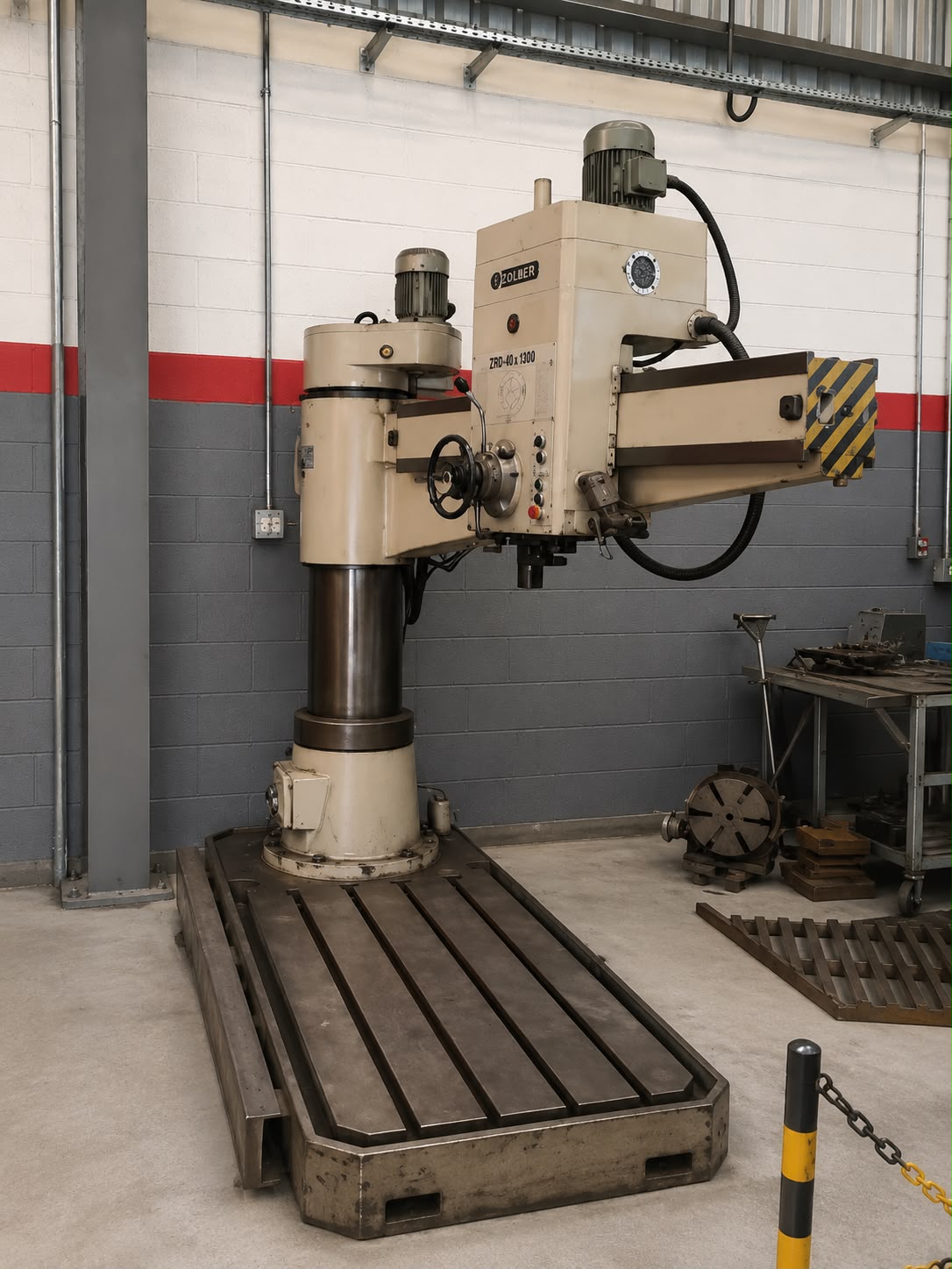 Furadeira Radial Cone 5 – Ø50 x 1600mm