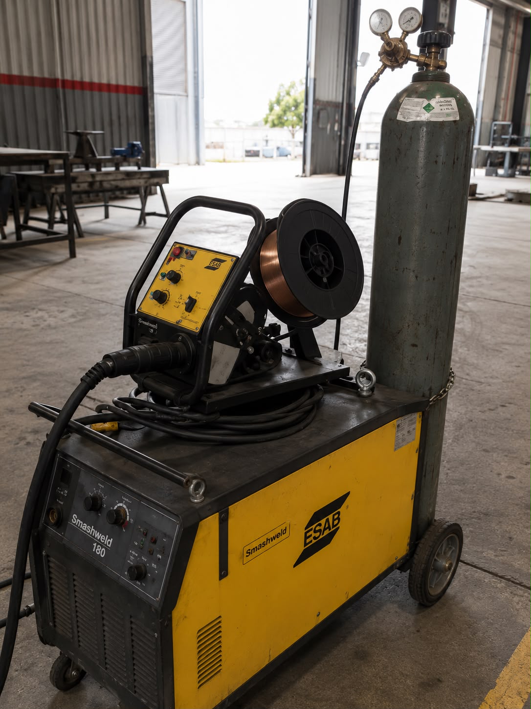 Máquina de Solda (Eletrodo Aço/Inox/Ferro Fundido, MIG MAG, TIG)